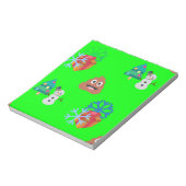 クリスマスウンチ絵文字 ノートパッド (回転)