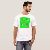 クリスマスウンチ絵文字 Tシャツ (正面フル)