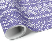 クリスマスウールニットセータークリスマスホリデー ラッピングペーパー (ロールコーナー)