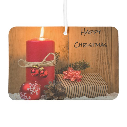 クリスマスエアーフレッシュナー カーエアーフレッシュナー (正面)