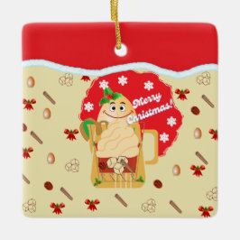 クリスマスエグノグオーナメント2024 セラミックオーナメント