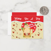 クリスマスエグノグオーナメント2024 ノートカード (正面/裏面インサイチュ)