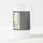 クリスマスエグノパンチ フロストグラスビールジョッキ (正面右)