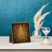 クリスマスエジプト絵文字3 フォトプラーク (インサイチュ)