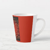 クリスマスエジプト絵文字4 カフェラテマグ (右)