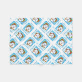 クリスマスエッキーフリースブランケット フリースブランケット (正面(横))