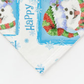 クリスマスエッキーフリースブランケット フリースブランケット (角)