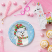 クリスマスエッキー紙プレート ペーパープレート (パーティー)