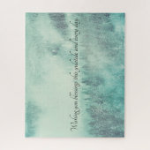 クリスマスエバーグリーンフォレストウィンター至 ジグソーパズル (縦)