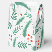 クリスマスエバーグリーンブリューズとホリーベリー フェイバーボックス (オープン)