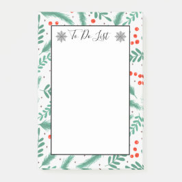 クリスマスエバーグリーンブーフーズHollyベリーto Doリスト ポストイット