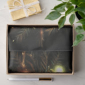 クリスマスエバーグリーンライトリースの喜び 薄葉紙 (ギフト)