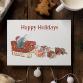 クリスマスエビ仙人カニ甲殻類スレッド ポストカード