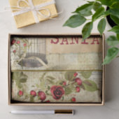 クリスマスエフェメラバラバードケージサンタデカップージ 薄葉紙 (ギフト)