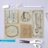 クリスマスエフェラティッシュペーパー 薄葉紙 (クラフト)