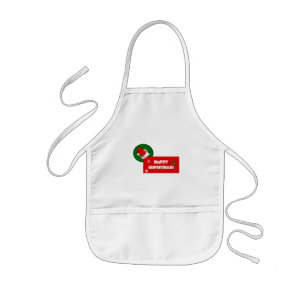 クリスマスエプロン子供へ 子供用エプロン