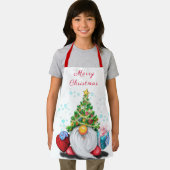 クリスマスエプロン幸せな格言とギフト エプロン (インサイチュ)