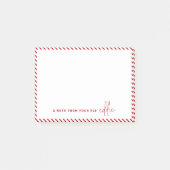 クリスマスエルフからのメッセージ　あなたのエルフからのメモ ポストイット (正面)