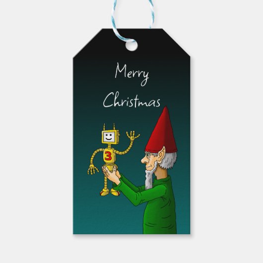 クリスマスエルフのギフトタグ ギフトタグ (正面)