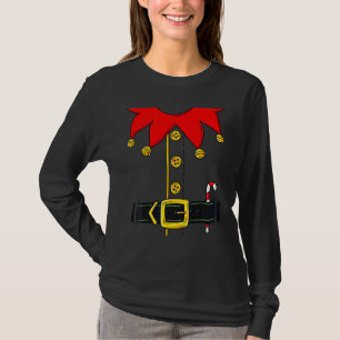クリスマスエルフのコスチューム Xmasホリデー Tシャツ