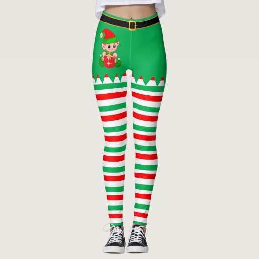 クリスマスエルフのレギンス レギンス (正面)
