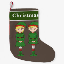 クリスマスエルフ スモールクリスマスストッキング