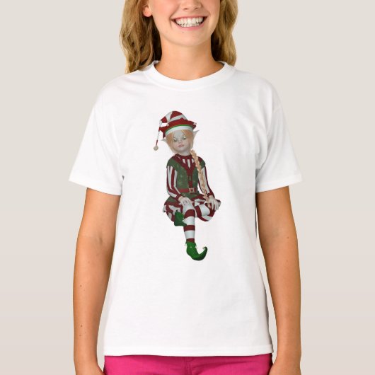 クリスマスエルフ Tシャツ (正面)