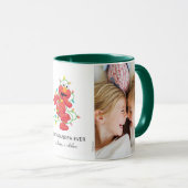 クリスマスエルモ |お最高のじいちゃん – 写真 マグカップ (正面右)