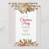 クリスマスエレガンス招待状 招待状 (正面/裏面)
