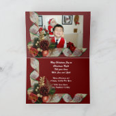 クリスマスエレガンス2フォトカード シーズンカード (内部)
