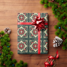 クリスマスエレガンス：タイムレスホリーリースパターン