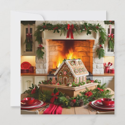 クリスマスエレガンス 招待状 (正面)