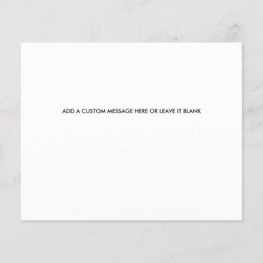 クリスマスエレガントのミニマル楽しい予算 (裏面)