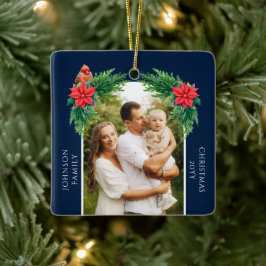 クリスマスエレガントの写真 セラミックオーナメント