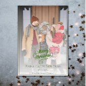 クリスマスエレガントの写真 |緑 シーズンカード