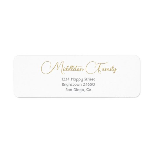 クリスマスエレガントの季節の赤金ゴールドラベル ラベル (正面)