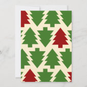 クリスマスエレガントの招待 招待状 (裏面)