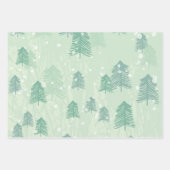 クリスマスエレガントの木 ラッピングペーパーシート (正面3)