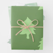 クリスマスエレガントの木 ラッピングペーパーシート (インサイチュ)