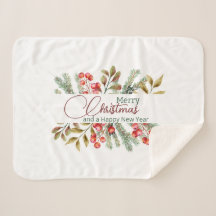 クリスマスエレガントの水彩