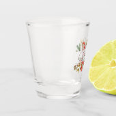クリスマスエレガントの水彩 ショットグラス (左)