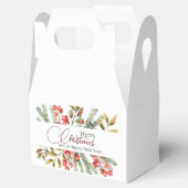 クリスマスエレガントの水彩 フェイバーボックス (オープン)