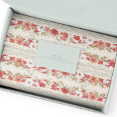 クリスマスエレガントの豊かなポインセチア 薄葉紙