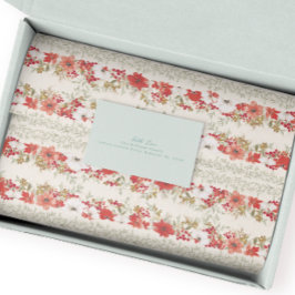 クリスマスエレガントの豊かなポインセチア 薄葉紙