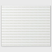 クリスマスエレガントの豊富な植物の葉 ラッピングペーパー (フラット)