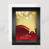 クリスマスエレガントはがき シーズンポストカード (正面/裏面)