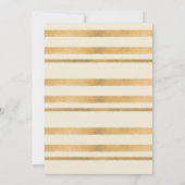 クリスマスエレガントディナーパーティー 招待状 (裏面)