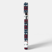 クリスマスエレガントニット模様 Case-Mate iPhoneケース (裏面 / 左)