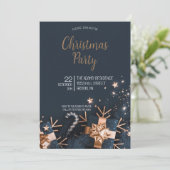 クリスマスエレガントパーティの招待状 招待状 (スタンド正面)