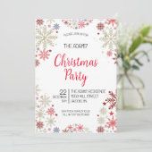 クリスマスエレガントパーティの招待状 招待状 (スタンド正面)